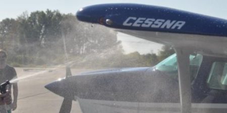plane wash